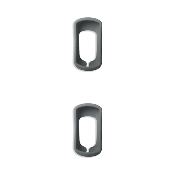 Eigraketly Funda protectora para ordenador de bicicleta, funda para cronómetro, accesorios para ciclismo al aire libre a prueba de golpes, velocímetro Gris 2piezas Eigraketly CBP463531