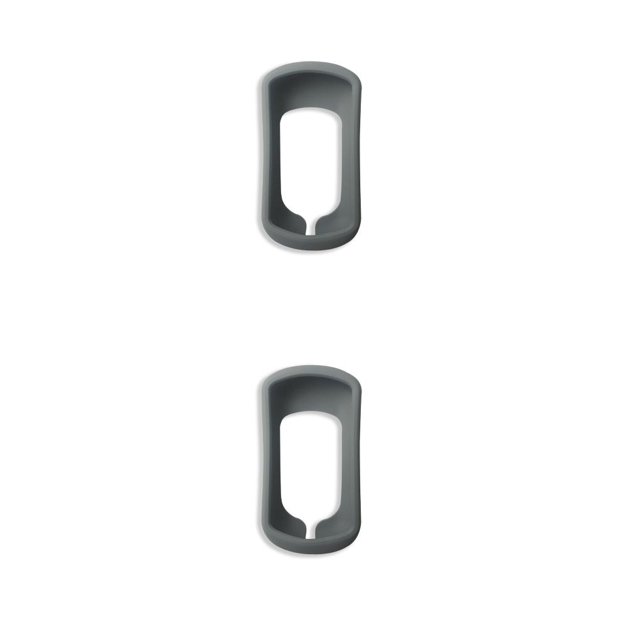 Soidarity Funda protectora para ordenador de bicicleta, funda de silicona a prueba de golpes, accesorios para ciclismo al aire libre, velocímetro Gris 2piezas Soidarity CBP463531