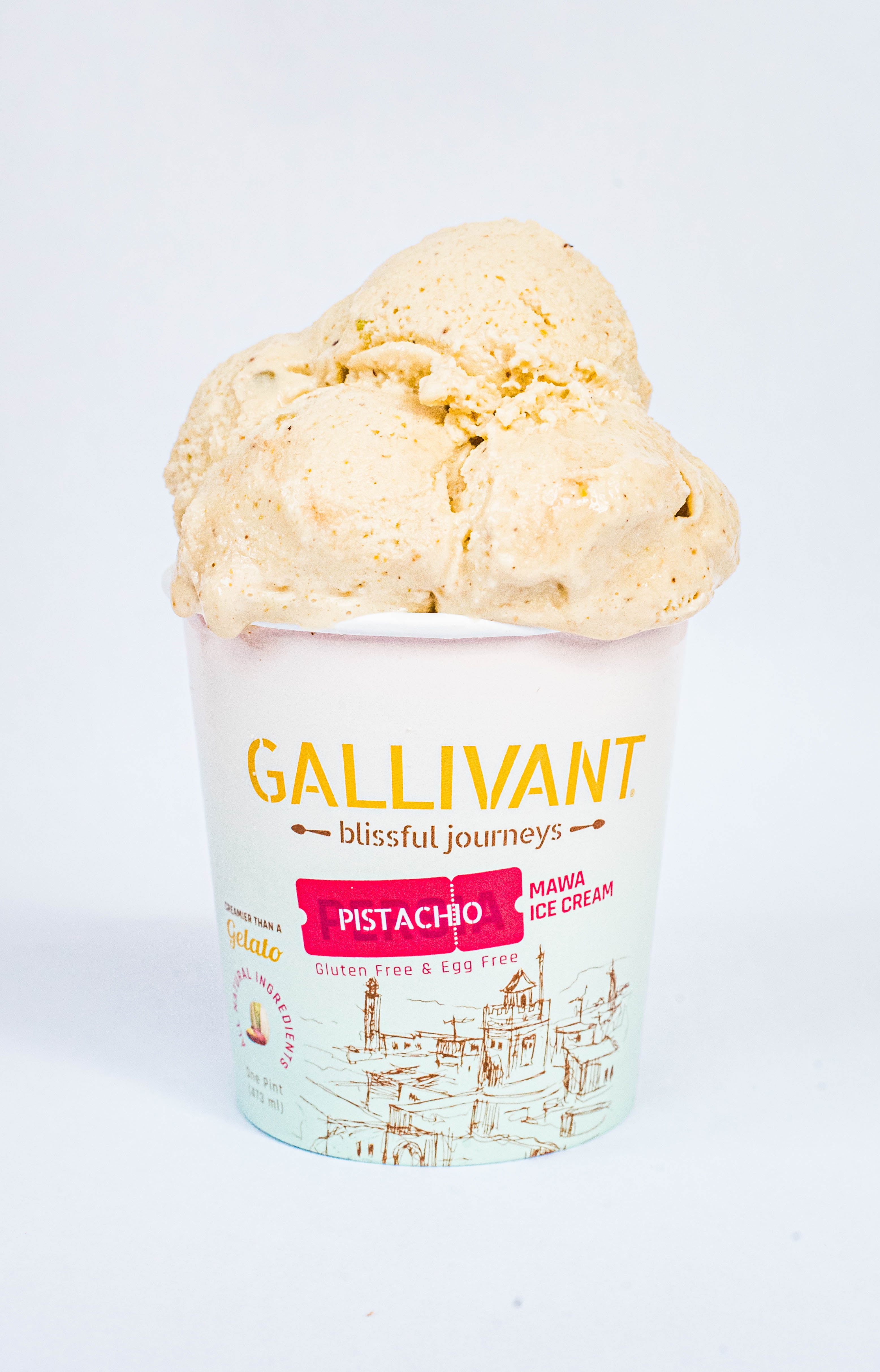 Persian Pistachio Mawa Ice Cream