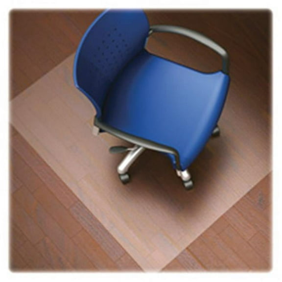 Hard Floor Chairmat, Rectangular,36 in. x 48 in., Clear