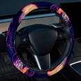 thumbnail image 2 of Jellyfish Car Wheel Cover, Steering Wheel Cover, Car Wheel Covers - 14.5 Inch Printing PVC Leather Auto Accessories, 2 of 6