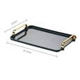 thumbnail image 6 of Joernso Anti-deform Snack Tray with Handle Plastic Multipurpose Anti-slid Serving Tray Household Supplies, 6 of 8