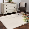 thumbnail image 3 of Spring Flowers Area Rugs 3'x5', Washable Small Throw Rugs for Living Room Bedroom, Botanical Blossom Floral Pot Plants Indoor Outdoor Rug Non-Slip Low Pile Carpet Runner Reversible Floor Mats, 3 of 8