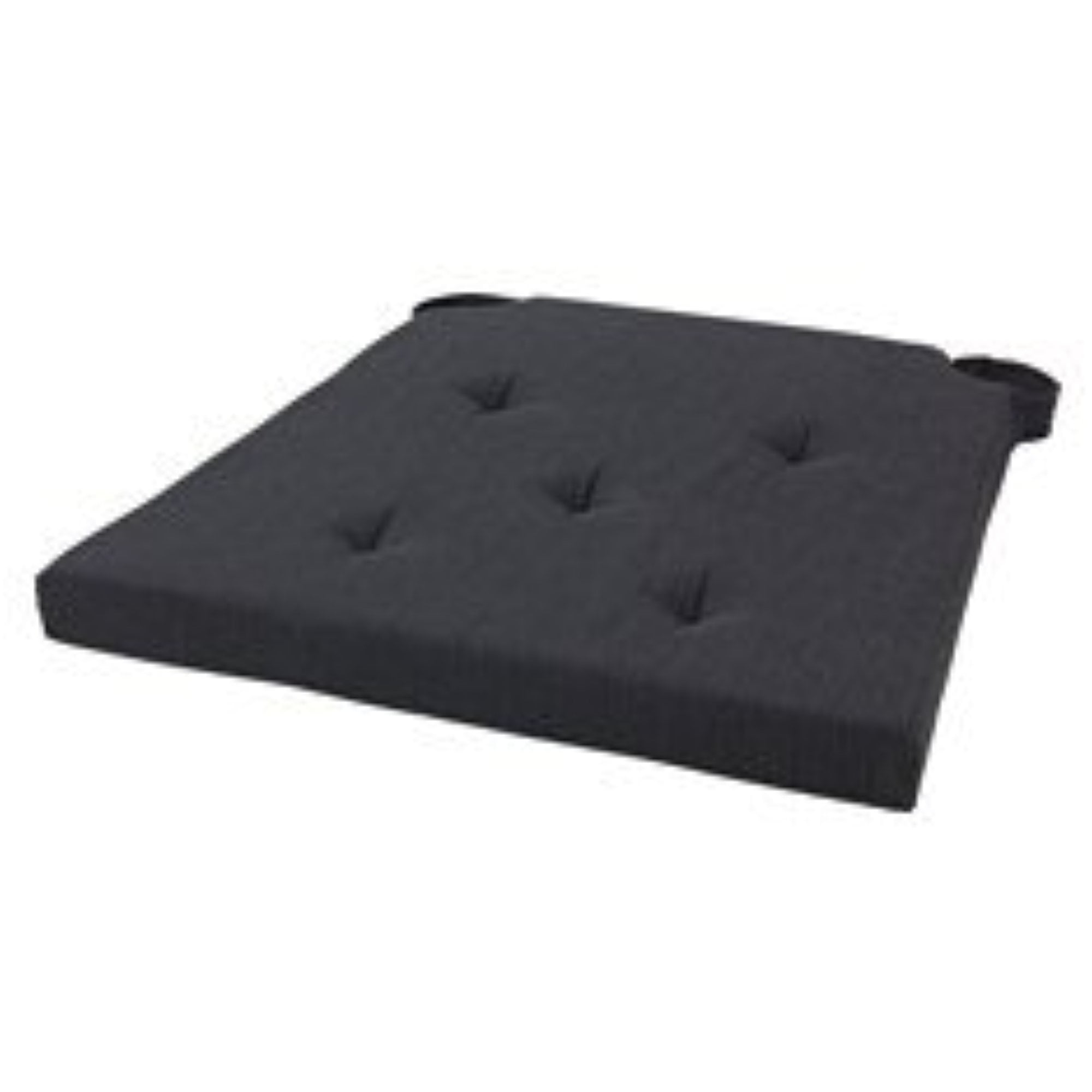 STRÅFLY Chair pad, dark gray, 14 - IKEA