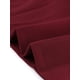 thumbnail image 5 of INSPIRE CHIC Vestido Midi Elegante de Punto sin Mangas con Pliegues y Volantes en el Dobladillo XS Rojo Oscuro, 5 of 6