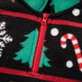 thumbnail image 5 of Hotiary Baby Boy Girl Christmas Jumpsuit Infant Turtleneck Zipper Long Sleeve Thickened Warm Xmas Snowflake Elk Reindeer Christmas Tree Print Romper Bodysuit Toddler Winter Clothes for 3-24 Months, 5 of 7