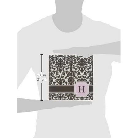 3drose Personal Initial H Monogrammed Pink Black And White Damask Pattern Girly Stylish Personalized Letter Mouse Pad Walmart Canada