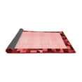 thumbnail image 2 of Ahgly Company Indoor Rectangle Solid Red Modern Area Rugs, 2' x 4', 2 of 4