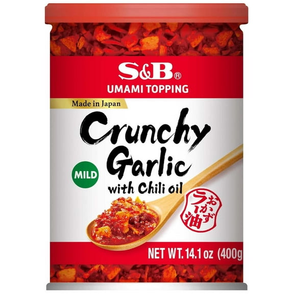 SB Chili Oil with Crunchy Garlic, 14.1 Oz