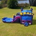 thumbnail image 3 of JumpOrange Galaxy Commercial Inflatable Bounce House & Water Slide with Pool and Blower, 3 of 4
