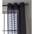 thumbnail image 2 of Nanshing Payton Window Curtain Panels Set of Two with Grommet, Navy, 37 x 95", 2 of 2