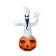 thumbnail image 2 of Calabaza inflable de Halloween, luces LED, patio, exterior, interior, decoración del hogar, césped para Patio trasero, porche, Patio, , mujeres, Sunnimix Calabaza De Víspera De Todos Los Santos, 2 of 8