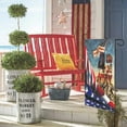thumbnail image 6 of Kumdkd Patriotic Stars and Stripes Eagle Garden Flag 12x18 Inch Double Sided Outside, USA 4th of July Memorial Day Independence Day Watercolor Yard Outdoor Decoration, 6 of 6