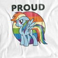 thumbnail image 2 of My Little Pony TV T-Shirt Proud Unisex Graphic Tee For Men & Women, 2 of 7