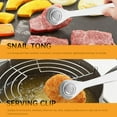 thumbnail image 6 of RENACLIPY Stainless Steel Kitchen Tongs for Safe Handling 5 Pcs Set, 6 of 8