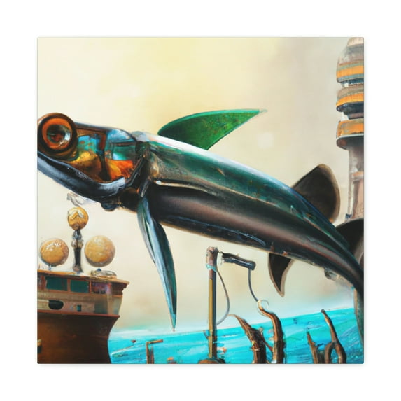 Barracuda of the Skies - Canvas