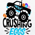 thumbnail image 3 of CafePress - New Easter Monster Truck Crushing Eggs T Shirt - 100% Cotton Ringed T-Shirt, 3 of 4