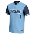 thumbnail image 2 of Youth GameDay Greats #1 Carolina Blue North Carolina Tar Heels Lightweight Softball Jersey, 2 of 4
