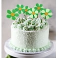 thumbnail image 1 of TIMIFIS Kitchen Gadgets 6 Pieces Of natural Bamboo Stick Fresh Flower Birthday Cake Decoration Card, 1 of 3