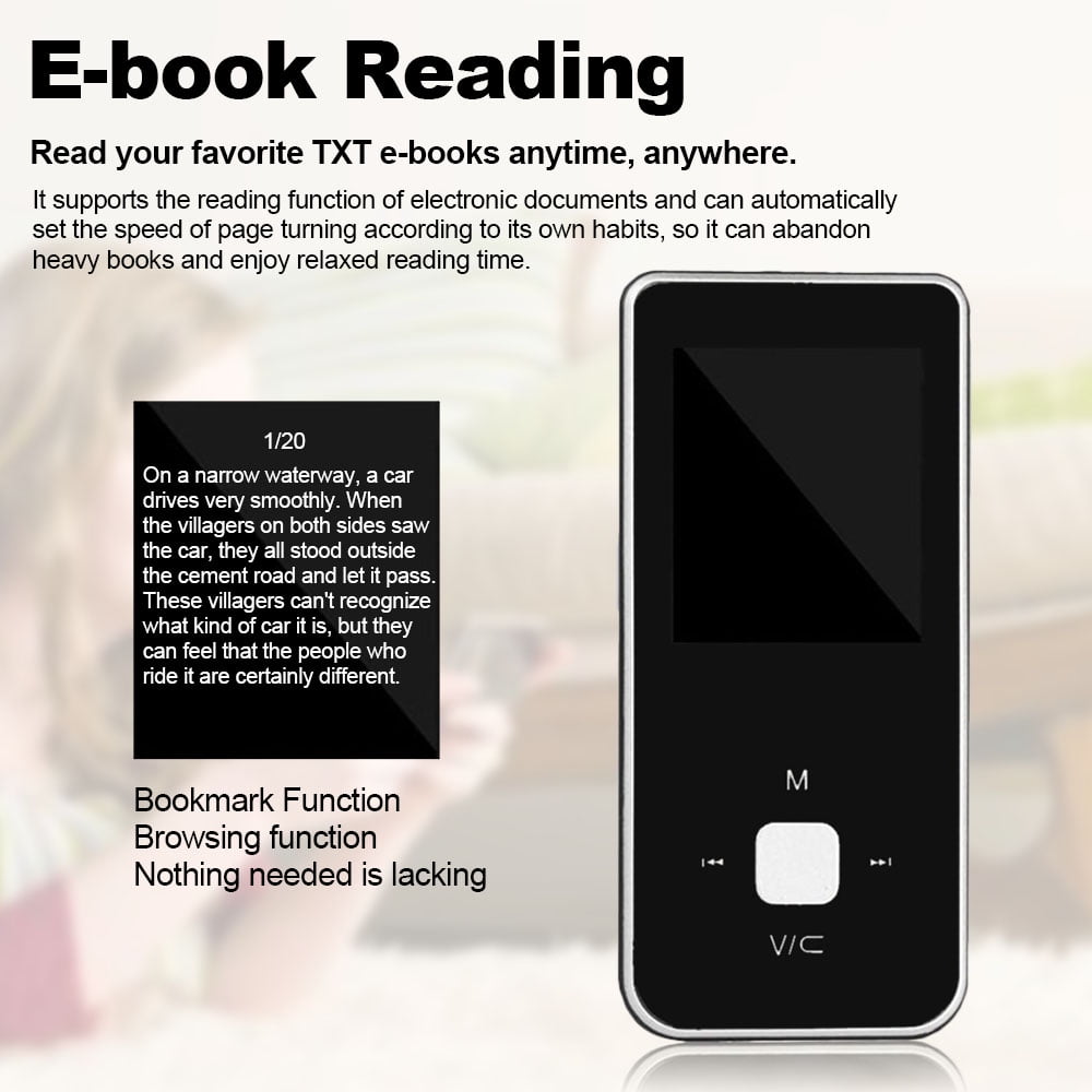 MP3 MP4 Digital Player with 1.8 Inches Screen Music Player Lossless