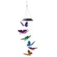 thumbnail image 2 of Wind Chime, Butterfly Solar Wind Chime Outdoor,Color Changing Mobile LED Solar Wind Chime Outdoor Mobile Hanging Patio Light, Porch, Deck, Garden Decor, 2 of 4