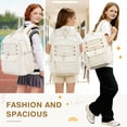 thumbnail image 6 of DAKIMOE School Backpacks for Teens Cute Girlish Middle High School Bookbag Large Capacity Lightweight Waterproof Daypack for College Students, 6 of 6