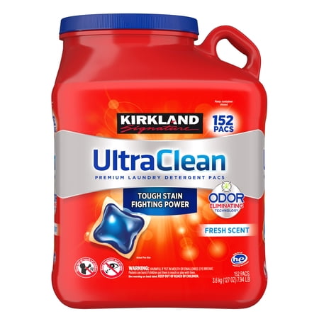 KKS Ultra Clean He Laundry Detergent Pacs, 152-Count