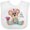 AA-White, variant on Inktastic CNA An Angel in Scrubs Teddy Bear Boys Baby Bib