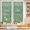 Green, variant on Privacy Window Film, Happy Birthday Static Cling Stained Glass Window Film, UV Sun Blocking Heat Control Stickers, Non-Adhesive Laser Windows Tint 29.5"x78.7" Pink Modern Abstract Art