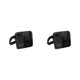 thumbnail image 1 of Sonducket Bolsa de cintura de enfermera con estilo con almacenamiento separado para equipo médico Soporte de cinta de cinturón de herramienta negro 2Conjunto, 1 of 6