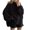 Black, variant on Women's Fashion Casual Round Neck Large Size Thin Knitted Sweater for Fall Winter Lightweight Layering,Beige,M