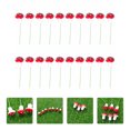 thumbnail image 3 of 30Pcs Mini Mushrooms Red Resin Mushrooms Micro Landscape Adornment, 3 of 9
