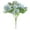 Blue, variant on Artificial Eucalyptus Rose Camellia Bouquet, 13.78 Inch Length 7-Branch Fake Flowers for Outdoor Indoor Decoration, Waterproof No Maintenance Fake Plants for Garden Porch Home Decor
