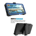 thumbnail image 6 of For Motorola Moto G Play 2024 6.5" Case,Heavy Duty Rugged Defender Case with [Belt Clip Holster] [Built in Screen Protecotr], Shockproof Full Body Protection Kickstand Cover, Blue, 6 of 8