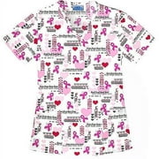 Love Code V Neck Scrub Top