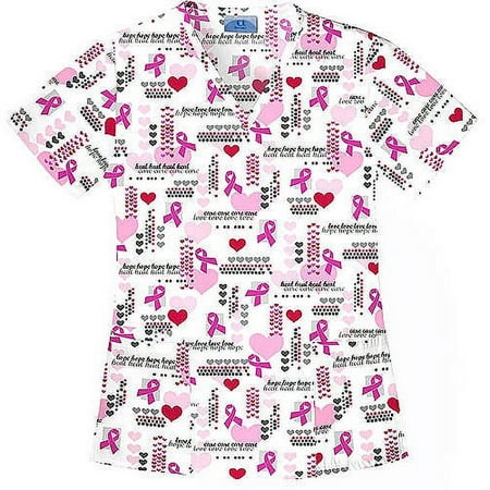 Love Code V Neck Scrub Top