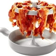 thumbnail image 2 of Cocedor de tocino en microondas: tocino más saludable y rápido cada vez - El recogedor de grasa simplifica la limpieza - Preparación de comidas fácil, 2 of 5