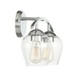 thumbnail image 5 of Trade Winds Hannah 2-Light Bathroom Vanity Light in Chrome, 5 of 5