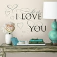 thumbnail image 3 of Roommates Ps I Love You Peel and Stick Wall Decals, 3 of 5
