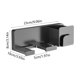 thumbnail image 3 of Wall Mounted Hair Dryer No Drill Bathroom Organizer Multi-Functional Storage Rack For Hair Tools, 3 of 6