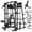 M11 - Black & Bench, variant on Mikolo 260 LBS Weigth Stack with 18 PCS Aluminum Pulley, Dual 117 LBS Weigth Stack with 13LBS Weight Stack Pin Extender, M11 Smith Machine Premium Upgrade Kit