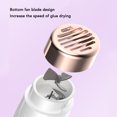 thumbnail image 4 of Electric Lash Curler, 300mAh Battery Heated Eyelash Curler Blower  for Makeup, 4 of 8