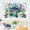 Q03, variant on Stitch Wall Stickers Cartoon Wall Decals DIY Peel and Stick Vinyl Wall Decor for Kid Girls Boys Bedroom Living Room House Fun (16×24 inch)