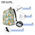 thumbnail image 4 of Naloa Colorful Fruits Canvas Backpack for Men Women Rucksack Casual Travel Daypack College Tote Satchel Bookbag for Teens-Small, 4 of 7