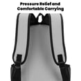 thumbnail image 4 of Large Capacity Solid Color Simple Design Backpack for Everyday Use, 4 of 7
