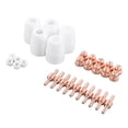 thumbnail image 4 of Kit de boquillas de electrodo NikouMX juego de 60 piezas antorcha consumibles corte por plasma, 4 of 8