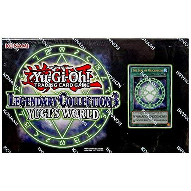 Yugioh Légendaire Collection 3, la Carte à Collectionner du Monde de Yugi avec le Sceau d'Orichalcos (Discontinué par le Fabricant)