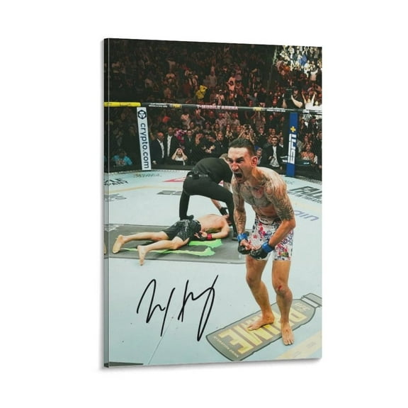 Max Holloway Poster Canvas Wall Art Prints Poster Gifts Photo Picture Painting Posters Room Decor Home Decorative 08x12inch(20x30cm)