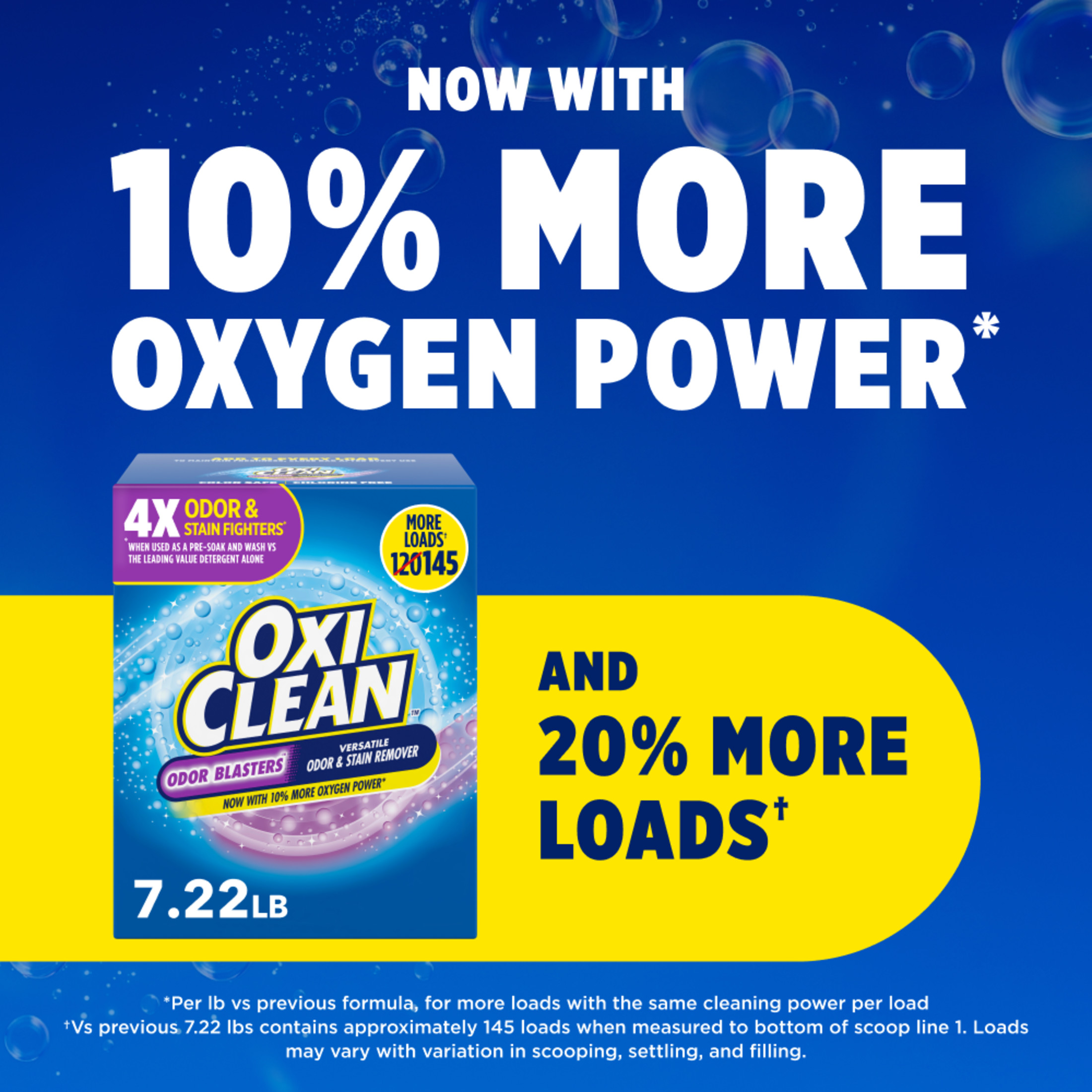 OxiClean Odor Blasters Versatile Stain Remover, 7.22 lb photo 2