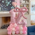 thumbnail image 4 of Yanonmyfd 4 Pcs Pink Bow Balloons Bow Party Decorations for Girl Women Pink Bow Birthday Decorations Giant Foil Balloon for Baby Shower Bridal Engagement Wedding Decor Bachelorette Party Supplies, 4 of 23
